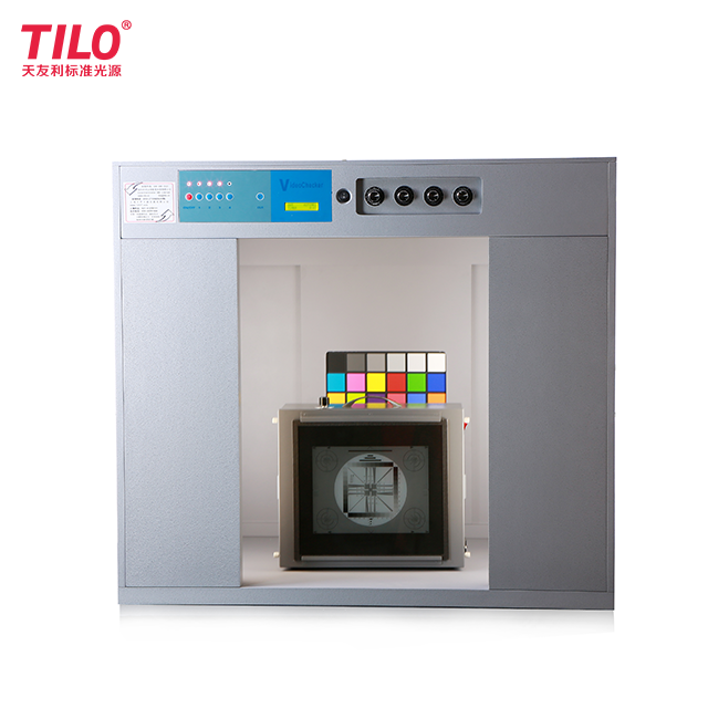 TILO VC (3) Kamera-Zuschauer-Farbauswahlkästchen mit justierbare Lichtquellen D65, A, TL84, CWF der Beleuchtungs-vier