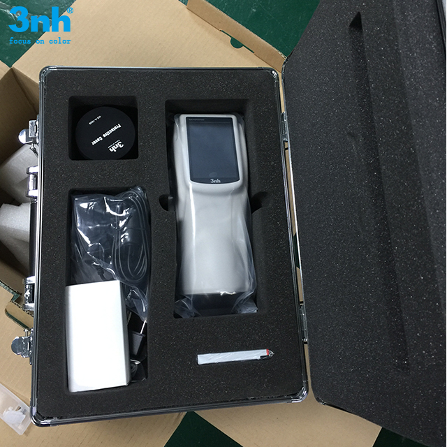 Kaffeespektrofotometer mit zusätzlichen Universaltestkomponenten für Kontrolle NS810 des Farbunterschied-Deltas E