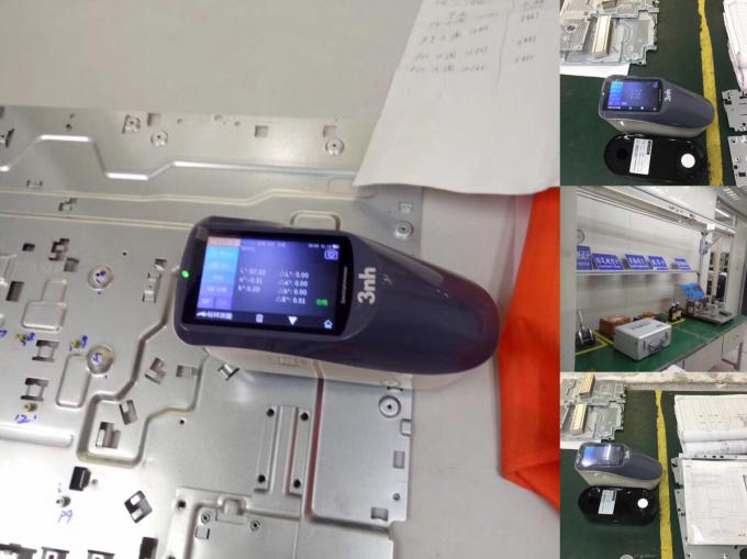 tragbares Spektrofotometer 3nh YS3060, zum des Farbunterschiedes auf Computermaschinenkasten und Aluminiumplatte zu überprüfen