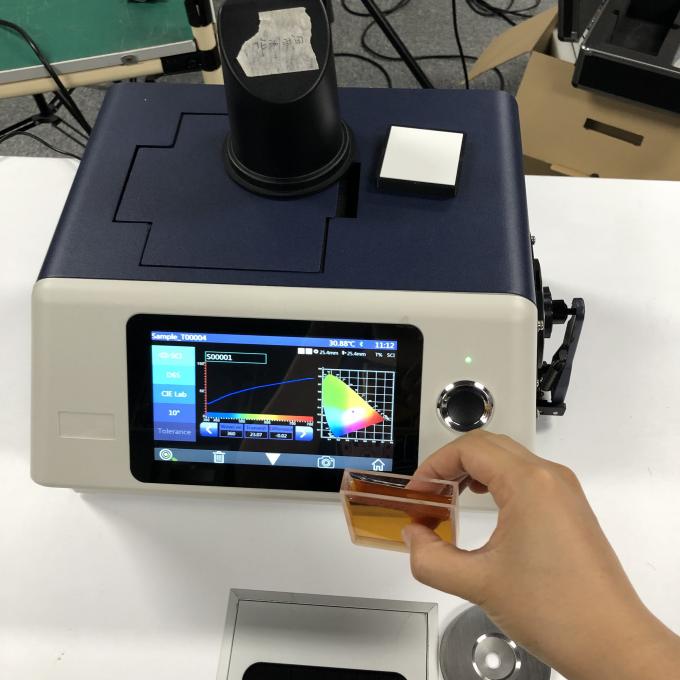 Spektrofotometer benchtop 3nh YS6060 mit PC-Software für Beförderung und Reflexionsvermögen und Dunst des farbigen Glases