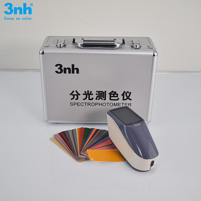 1*3mm tragbares Spektrofotometer YS3020 kleiner Öffnung für den Druck der Logoaufkleber-Farbkontrolle